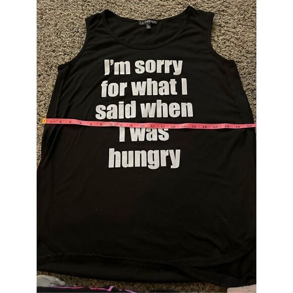 I’m sorry for what I said when I was hungry tee shirt - Picture 6 of 7